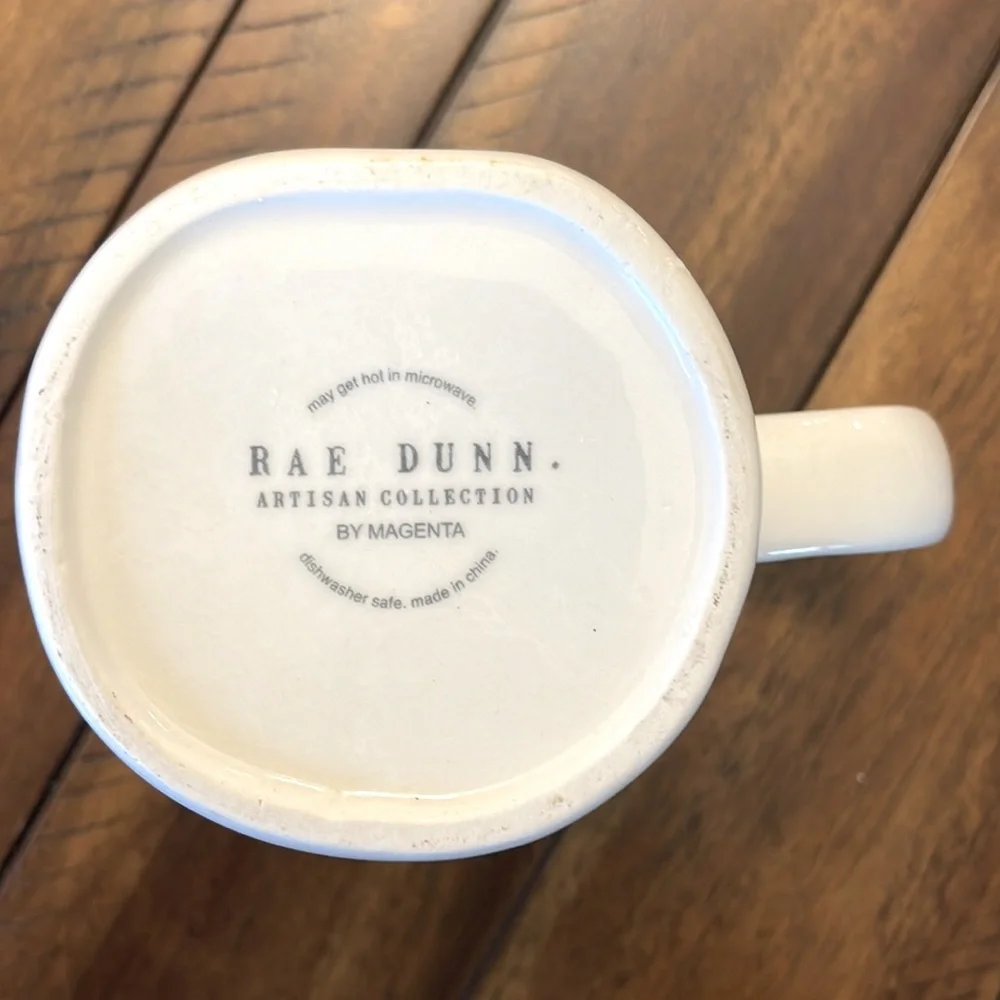 New Without Tags Rae Dunn White Ceramic Coffee Mug “CREATE” Cute Gift… - Picture 5 of 5